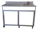 Demonstration Workstation with Extended Counter Top and  Portable Self Contained Sink Model: PSE-2046