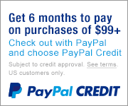 Get 6 Months to Pay on purchases of $99